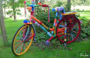 gepimpte fiets