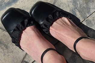 schoenen met ruches