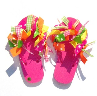 slippers veel lint