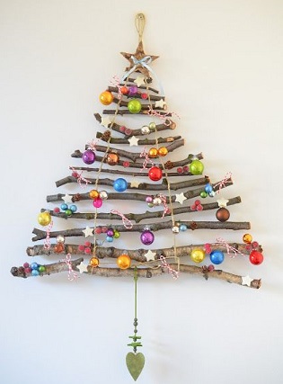 kerstsfeer boom