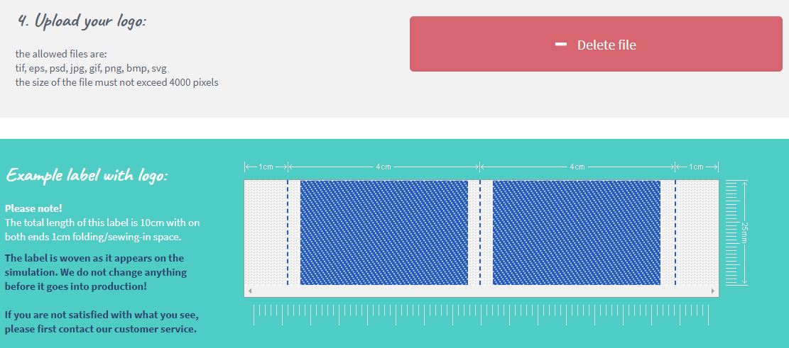 Designing a label with logo - What to pay attention to? - Nominette