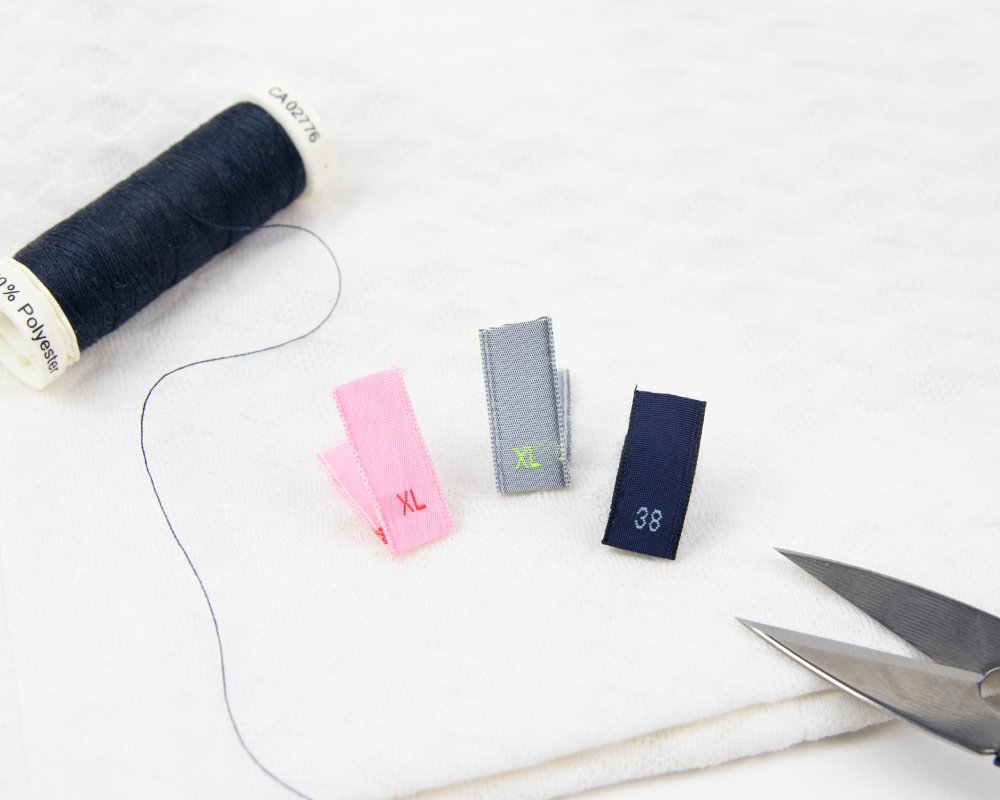 Etichette per le taglie